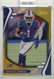 2021 Absolute Emmanuel Sanders Spectrum Gold【02/10】 Buffalo Bills