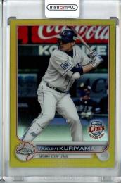 2022 Topps Chrome NPB Baseball 埼玉西武 栗山巧 Base, Gold Parallel 42/50