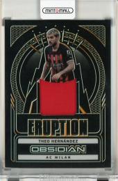 2022-23 Panini Obsidian Theo Hernandez Eruption Materials Electric Etch Orange #2【22/75】