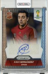 2014 Panini Prizm World Cup Xavi Hernandez Signatures Auto #SXA
