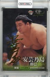 BBM 2013 大相撲カード LEGEND GLORY  安芸乃島 勝巳 金箔サインカード(パラレル版) 35/60