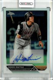 2023 Topps NPB Chrome 巨人 松井秀喜 Autographs,Refractor