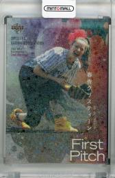 2017 BBM 2nd version  春香クリスティーン 始球式カード 特殊銀紙版(パラレル版) 09/50