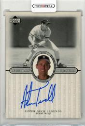 2000 UPPER DECK Legends Alan Trammell Legendary Signatures #SAT Detroit Tigers