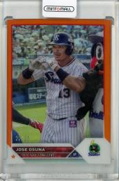 2023 Chrome NPB ホセ・オスナ Orange Refractor【22/25】 東京ヤクルトスワローズ