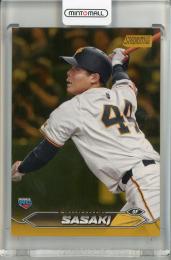2024 Topps Stadium Club NPB 佐々木俊輔 Gold Parallel【22/50】 読売ジャイアンツ