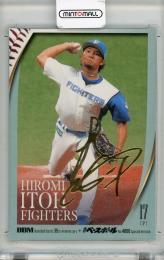 2025 BBM 35周年 伊藤大海 #184 箔サイン【016/100】 北海道日本ハムファイターズ