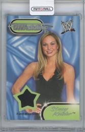2002 FLEER WWE Royal Rumble Divastating Memorabilia Shirt / STACY KEIBLER