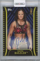 2018 TOPPS WWE NXT Autographs Blue / SHAYNA BASZLER 【28/50】