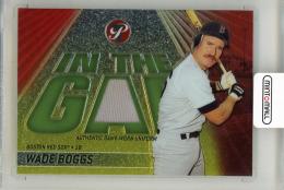 2002 TOPPS Pristine Wade Boggs In the Gap #WB Boston Red Sox