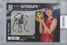 2025 プロデュース216 バレーボール女子日本代表 / 小川愛里奈(大阪マーヴェラス) 直筆サインカードB 【39/80】