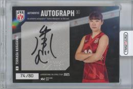 2025 プロデュース216 バレーボール女子日本代表 / 中川つかさ(NECレッドロケッツ川崎) 直筆サインカードB 【74/80】