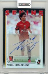 2025 TOPPS J. LEAGUE FLAGSHIP 関根貴大 Autographs Black Parallels【3/10】 浦和レッズ