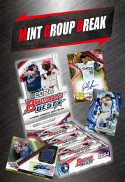 MINT GROUP BREAK グループブレイク 2024 TOPPS BOWMAN'S BEST 1ケース 【ランダムパック式】