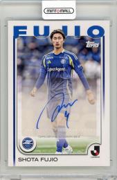 2025 TOPPS J. LEAGUE FLAGSHIP 藤尾翔太 Autographs White Parallels【A-AFO】 FC町田ゼルビア