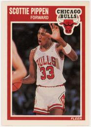 1989-90 Fleer #23 Scottie Pippen