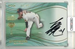 2023 EPOCH OBクラブ HOLOGRAFICA 吉川光夫 #A-GMY AUTHENTIC AUTOGRAPH 直筆サインカード 金箔版【29/30】 巨人