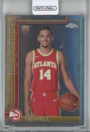 2025-26 Topps Chrome  Asa Newell Image Variations #273 Atlanta Hawks