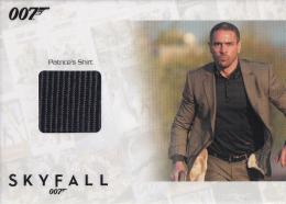 2013 RITTENHOUSE James Bond Autographs and Relics James Bond Skyfall Relic / Patrice Shirt 【197/200】