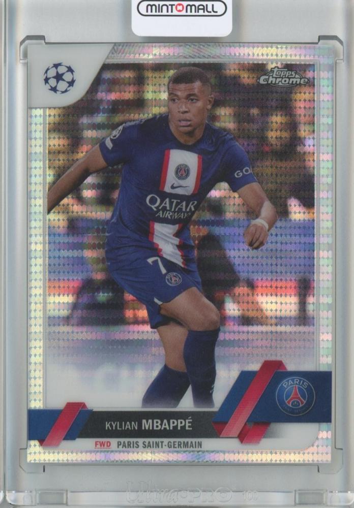 ミントモール / MINT 池袋店 / 2022-23 Topps Chrome UEFA Club Competitions Soccer Kylian  Mbappe Base/Pulsar/#100