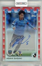 Topps Jリーグ フラッグシップ 2025 佐々木旭 直筆サインカード Red Foil【3/5】 川崎フロンターレ