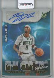 2022-23 Panini Hoops Bobby Portis Hot Signatures #49 Milwaukee Bucks