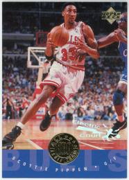 1995-96 Upper Deck Electric Court #167 Scottie Pippen AN