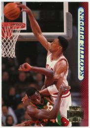 1996-97 Stadium Club #1 Scottie Pippen
