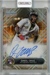 2022 Topps Bowman Sterling Oneil Cruz Rookie Autographs Orange #RA-OC RC【04/75】 Pittsburgh Pirates