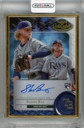 2022 Topps Gold Label Shane Baz Framed Autographs #FA-SB RC ※傷あり Tampa Bay Rays