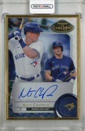 2022 Topps Gold Label Matt Chapman Framed Autographs #FA-MCH Toronto Blue Jays