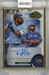 2022 Topps Gold Label Teoscar Hernandez Framed Autographs #FA-TH Toronto Blue Jays