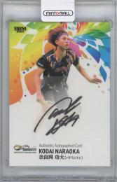 2025 BBM INFINITY / 奈良岡功大(バドミントン) 縦版直筆サインカード 【03/20】