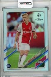 2020-21 Topps Chrome UEFA Champions League AFC Ajax Kenneth Taylor Base Refractor(パラレル版)