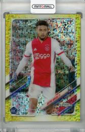 2020-21 Topps Chrome UEFA Champions League AFC Ajax Devyne Rensch Base Yellow Mini-Diamond(パラレル版) 215/299