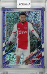 2020-21 Topps Chrome UEFA Champions League AFC Ajax Devyne Rensch Base Purple Mini-Diamond(パラレル版) 169/250