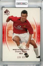 2004-05 UPPER DECK SP AUTHENTIC MANCHESTER UNITED  Danny Pugh Base Ruby(パラレル版) 129/325