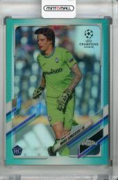 2020-21 Topps Chrome UEFA Champions League Atalanta B.C. Marco Carnesecchi Base Aqua(パラレル版) 052/199