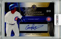 2004 UPPER DECK Ultimate Collection  Corey Patterson Autograph 19/25