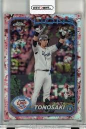 2024 Topps NPB Chrome 外崎修汰 Cherry Blossoms Refractors【06/15】 埼玉西武ライオンズ