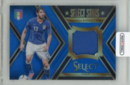 2015-16 PANINI Select Andrea Ranocchia Stars Memorabilia Blue #STARA【46/99】 Italy