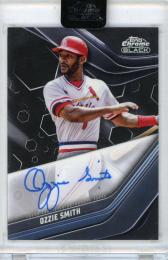 2023 TOPPS Chrome Black Ozzie Smith Autographs #CBAOS St.Louis Cardinals