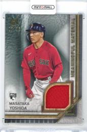 2023 TOPPS Museum Collection Masataka Yoshida Meaningful Material Relics Gold #MMRMY【Jersey No. 07/25】 Boston Red Sox