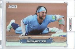 2024 TOPPS Stadium Club Bo Bichette Rainbow Foilboard #231【1st No. 01/25】 Toronto Blue Jays