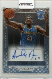 2012-13 PANINI Prizm Anthony Davis Autographs #5 New Orleans Hornets
