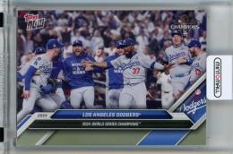 2024 Topps Now Los Angeles Dodgers World Series Champions #WS1