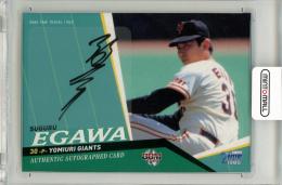 2019 BBM タイムトラベル 1985 江川卓 直筆サインカード【21/30】 読売ジャイアンツ