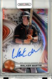 2024 Topps Bowman's Best Walker Martin #B24-WM Best of 2024 Autograph Giants