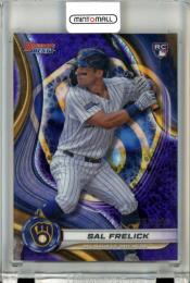 2024 Topps Bowman's Best Sal Frelick #37 RC Purple Refractors【183/250】 Brewers