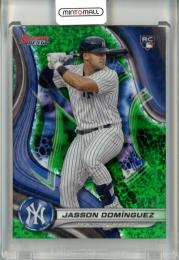 2024 Topps Bowman's Best Jasson Dominguez #44 RC Green Refractors【09/99】 Yankees